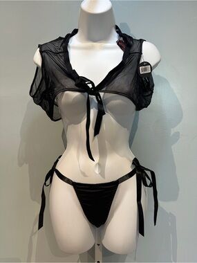 Vixen Fantasy Lingerie 2-Piece Set Large/XLarge New with Tags